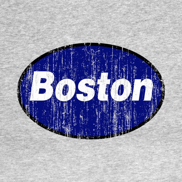 Vintage Boston Graphic by Eric03091978